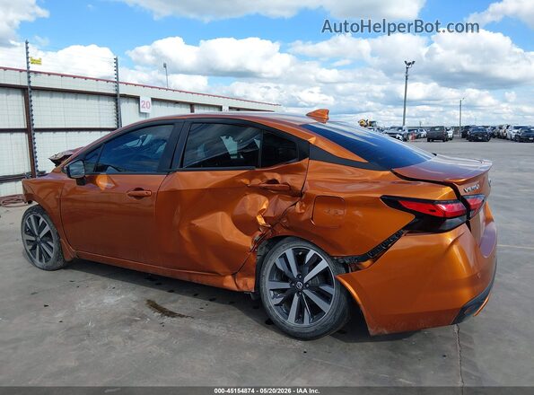 3N1CN8FV0ML808893 2021 NISSAN VERSA Orange 