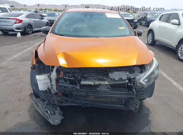 3N1CN8FV2LL904880 2020 NISSAN VERSA Оранжевый Вид спереди