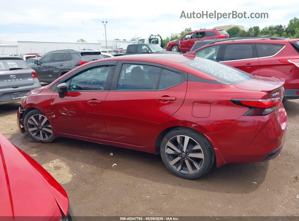 3N1CN8FV9LL913866 2020 NISSAN VERSA Red სალონის 360-გრადუსიანი ხედი