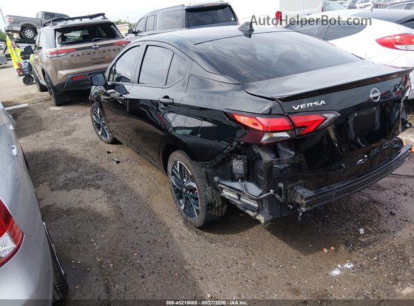 3N1CN8FV9PL838270 2023 NISSAN VERSA Black Tył lewy