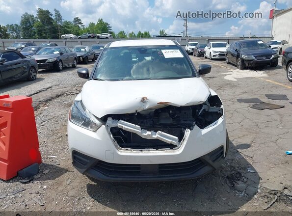 3N1CP5BV0LL545513 2020 NISSAN KICKS White Вид щитка приладів