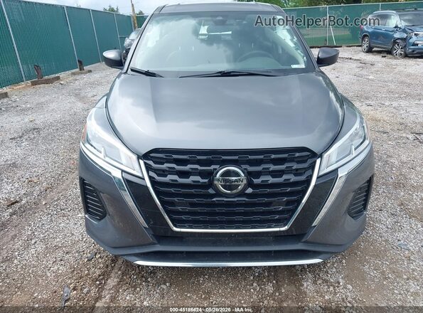 3N1CP5BV0ML513517 2021 NISSAN KICKS Gray Widok zestawu wskaźników
