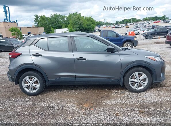 3N1CP5BV0ML513517 2021 NISSAN KICKS Gray Widok wnętrza z tyłu