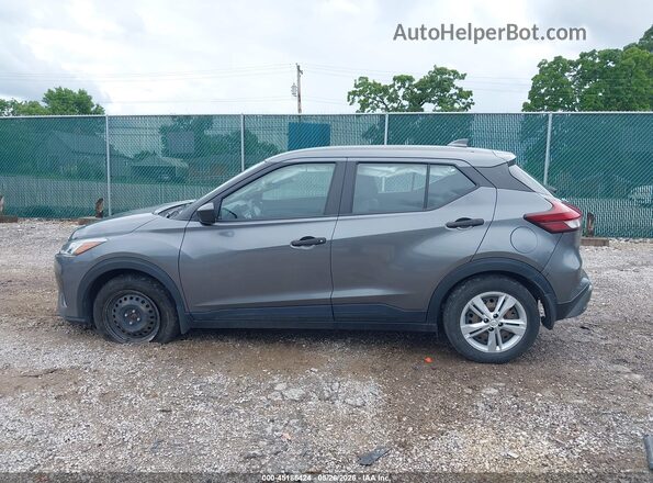 3N1CP5BV0ML513517 2021 NISSAN KICKS Gray Widok wnętrza 360 stopni