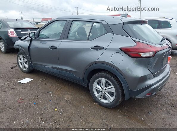 3N1CP5BV0ML518930 2021 NISSAN KICKS Серый Задняя левая четверть