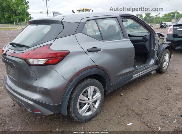 3N1CP5BV0ML518930 2021 NISSAN KICKS Серый Задняя правая четверть