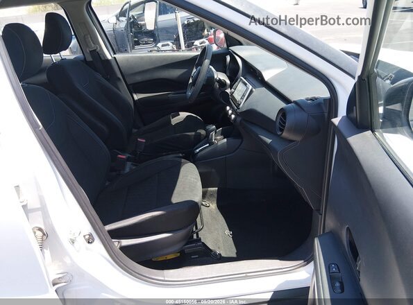 3N1CP5BV1ML480124 2021 NISSAN KICKS White Widok wnętrza z przodu