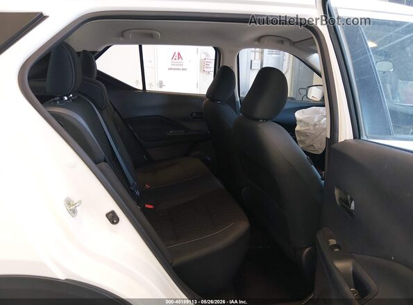 3N1CP5BV1ML502042 2021 NISSAN KICKS White Vista de la etiqueta del VIN