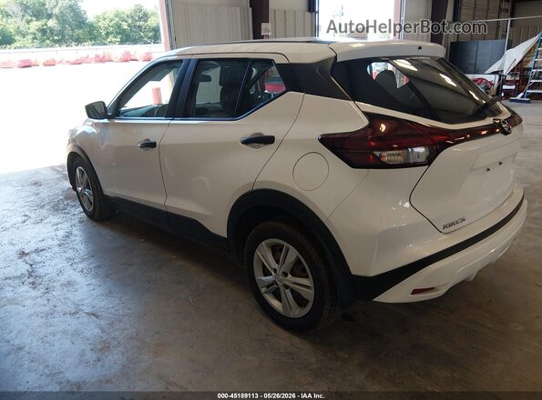 3N1CP5BV1ML502042 2021 NISSAN KICKS White Trasero izquierdo