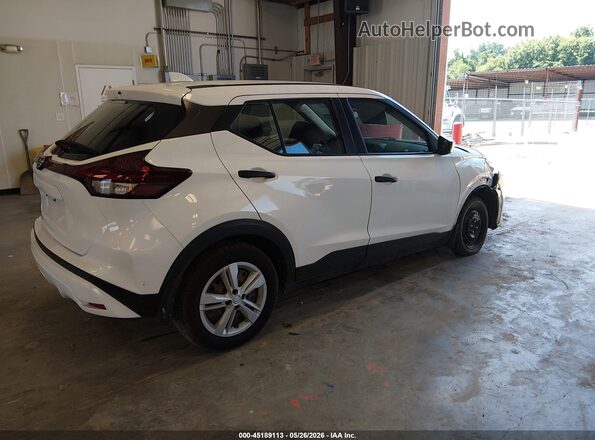3N1CP5BV1ML502042 2021 NISSAN KICKS White Trasero derecho