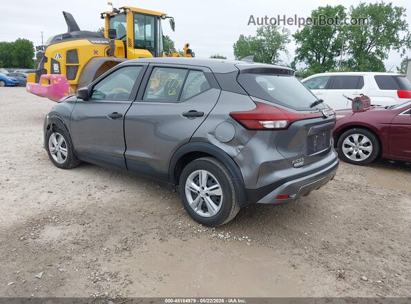 3N1CP5BV1ML565111 2021 NISSAN KICKS Gray 