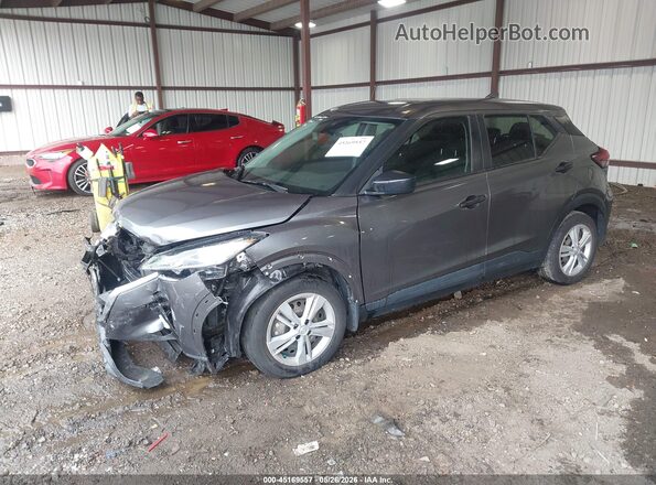 3N1CP5BV1PL543811 2023 NISSAN KICKS Gray Передня ліва чверть