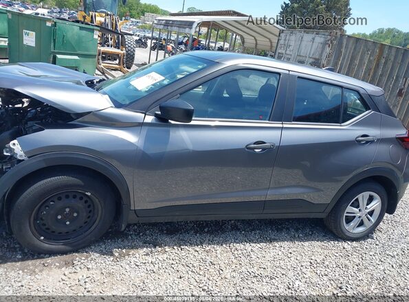 3N1CP5BV1RL512609 2024 NISSAN KICKS Gray სალონის 360-გრადუსიანი ხედი