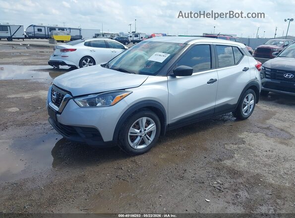 3N1CP5BV2LL505742 2020 NISSAN KICKS Silver წინა მარცხენა ხედი სამი მეოთხედიდან