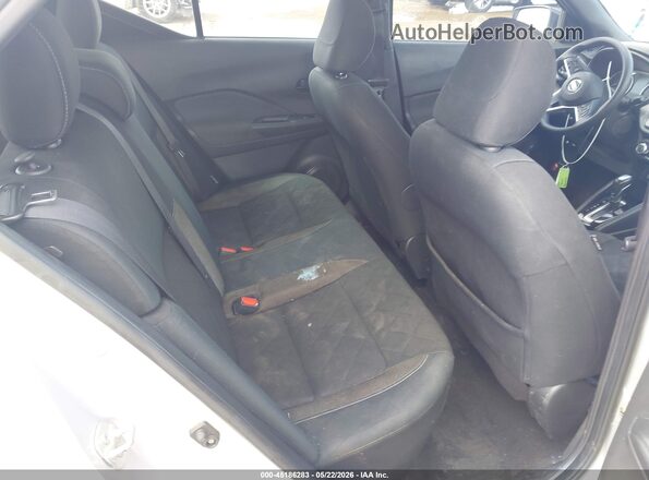 3N1CP5BV2LL505742 2020 NISSAN KICKS Silver VIN კოდის სტიკერის ხედი