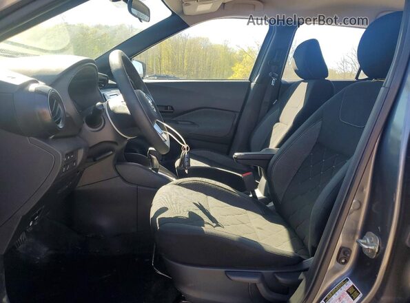 3N1CP5BV2LL524145 2020 NISSAN KICKS Charcoal წინა სალონის ხედი