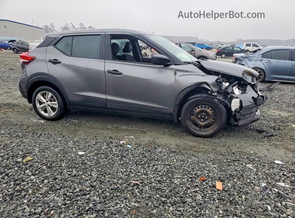 3N1CP5BV2LL549465 2020 NISSAN KICKS Серый Передняя правая четверть