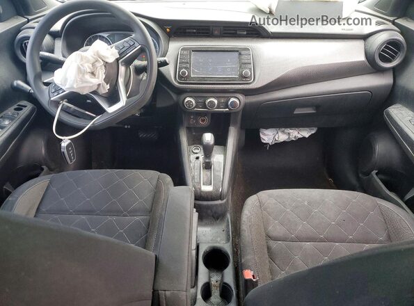 3N1CP5BV2LL549465 2020 NISSAN KICKS Серый Вид панели приборов