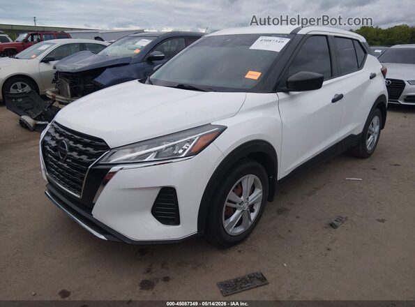 3N1CP5BV2ML514328 2021 NISSAN KICKS White Передня ліва чверть