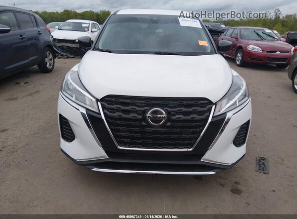 3N1CP5BV2ML514328 2021 NISSAN KICKS White Вид панелі приладів