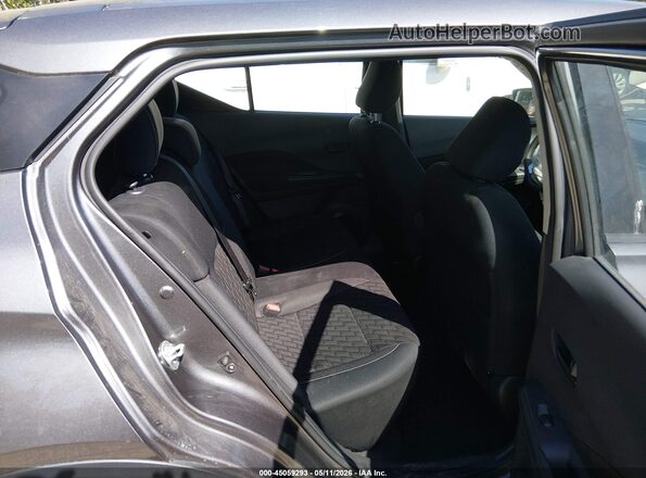 3N1CP5BV2ML551900 2021 NISSAN KICKS Gray Vista de la etiqueta del VIN
