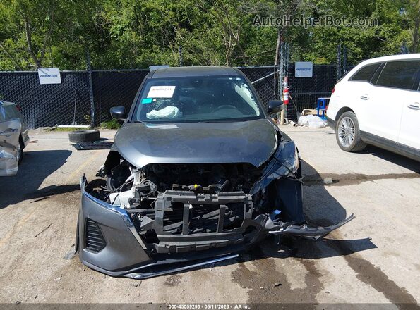 3N1CP5BV2ML551900 2021 NISSAN KICKS Gray Vista interior trasera