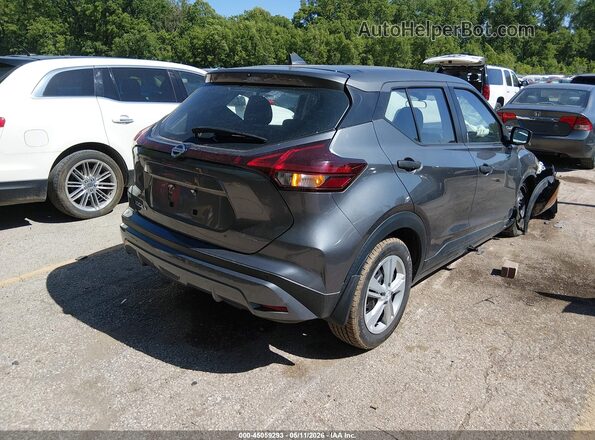 3N1CP5BV2ML551900 2021 NISSAN KICKS Gray Trasero derecho
