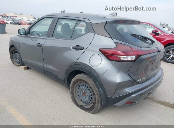 3N1CP5BV2NL494227 2022 NISSAN KICKS Gray Trasero izquierdo
