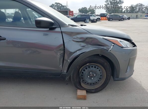 3N1CP5BV2NL494227 2022 NISSAN KICKS Gray 