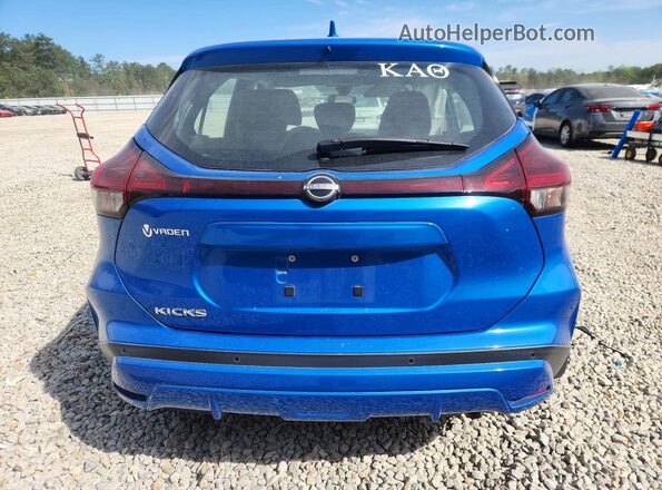 3N1CP5BV2NL506456 2022 NISSAN KICKS Blue Widok z tyłu