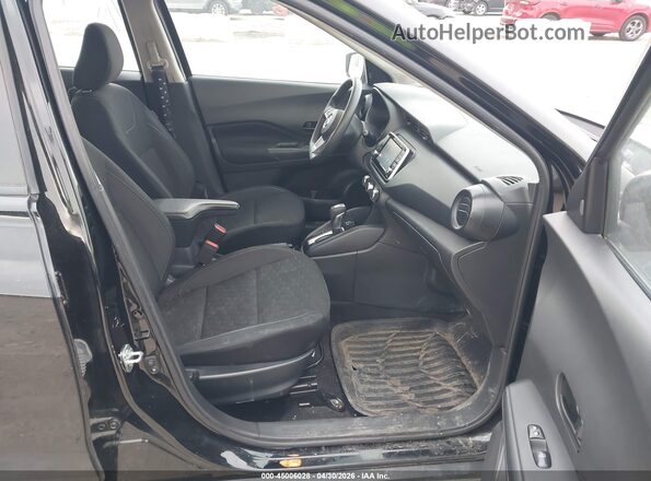 3N1CP5BV3ML509526 2021 NISSAN KICKS Black წინა სალონის ხედი