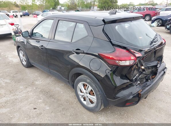 3N1CP5BV3ML509526 2021 NISSAN KICKS Black უკანა მარცხენა
