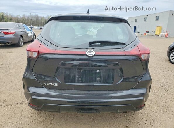 3N1CP5BV3ML561478 2021 NISSAN KICKS Black Вид ззаду