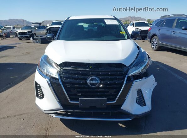 3N1CP5BV3RL533087 2024 NISSAN KICKS White Vista del cuadro de instrumentos