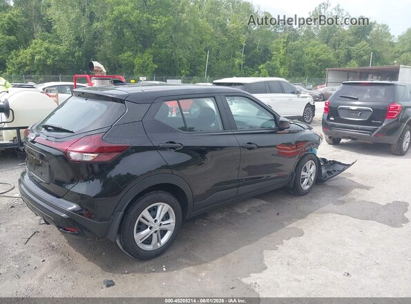 3N1CP5BV3RL551928 2024 NISSAN KICKS Черный Задняя правая четверть