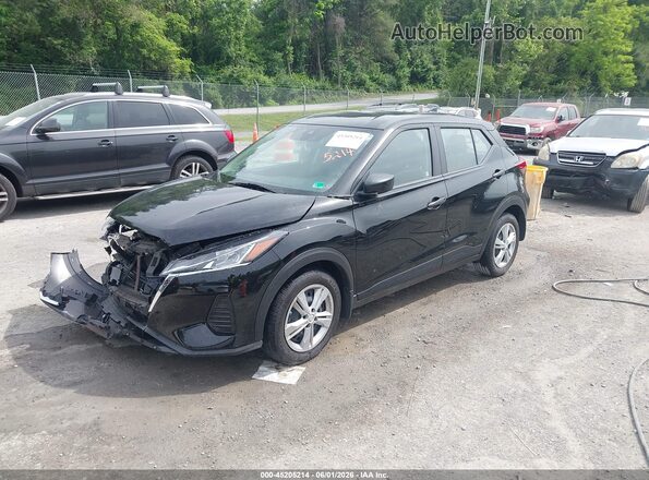 3N1CP5BV3RL551928 2024 NISSAN KICKS Черный Передняя левая четверть