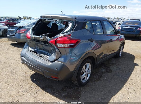 3N1CP5BV4LL549726 2020 NISSAN KICKS Серый Задняя правая четверть