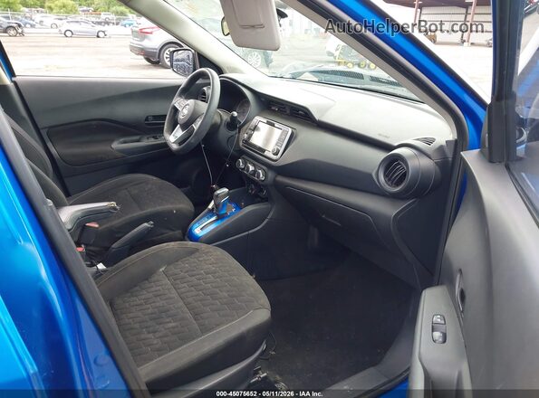3N1CP5BV4ML512712 2021 NISSAN KICKS Blue Vista interior delantera