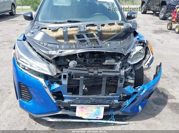 3N1CP5BV4ML512712 2021 NISSAN KICKS Blue Vista frontal