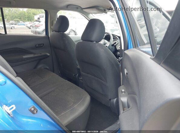 3N1CP5BV4ML512712 2021 NISSAN KICKS Blue Vista de la etiqueta del VIN