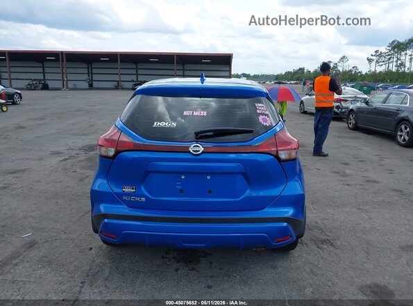 3N1CP5BV4ML512712 2021 NISSAN KICKS Blue 
