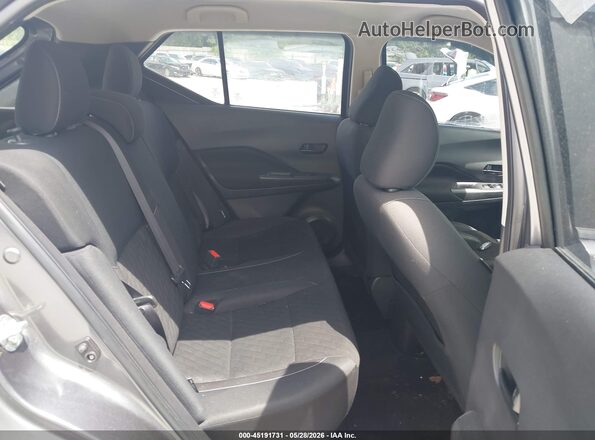 3N1CP5BV4ML534368 2021 NISSAN KICKS Gray Widok naklejki z numerem VIN
