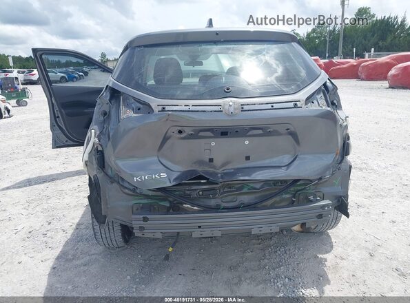 3N1CP5BV4ML534368 2021 NISSAN KICKS Gray Widok z przodu