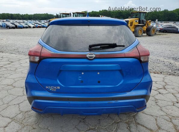 3N1CP5BV4NL506782 2022 NISSAN KICKS Blue Vista trasera