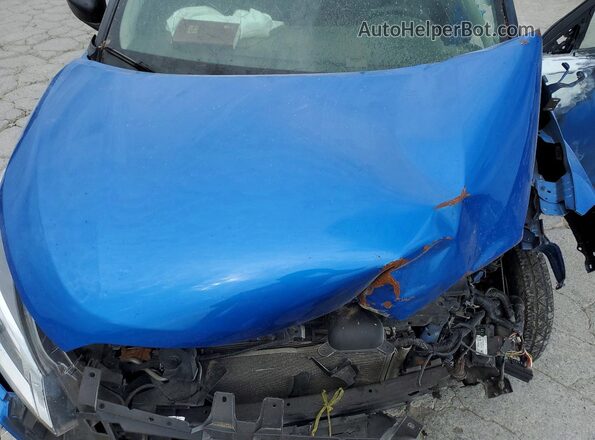 3N1CP5BV4NL506782 2022 NISSAN KICKS Blue Vista interior trasera