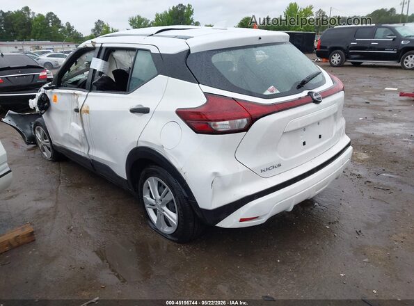 3N1CP5BV4PL511600 2023 NISSAN KICKS Белый Задняя левая четверть