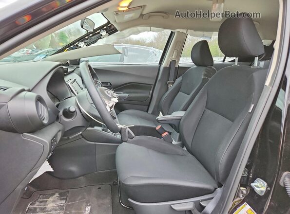 3N1CP5BV4PL559582 2023 NISSAN KICKS Black Widok wnętrza z przodu