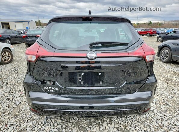 3N1CP5BV4PL559582 2023 NISSAN KICKS Black Widok z tyłu