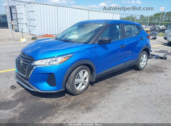 3N1CP5BV4RL559438 2024 NISSAN KICKS Blue 