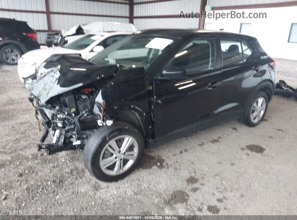 3N1CP5BV4SL481569 2025 NISSAN KICKS PLAY Black წინა მარცხენა ხედი სამი მეოთხედიდან